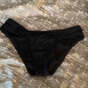 Black bikini bottom